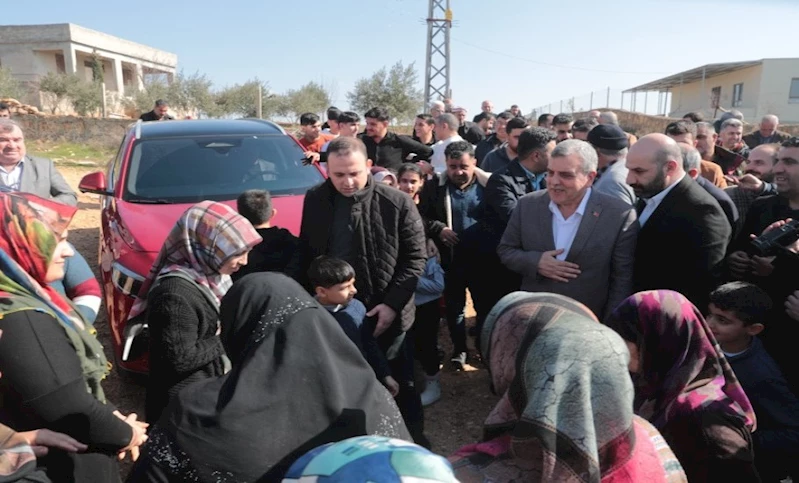 Başkan Beyazgül Küçükler Mahallesinde Coşkuyla Karşılandı