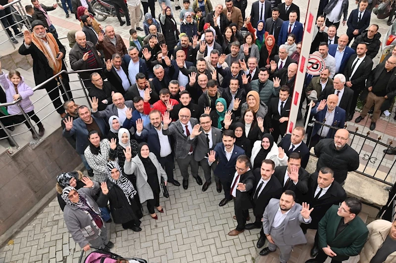 AK Parti Teşkilatı, Turgutlu’da Başkan Ergün’ü Ağırladı