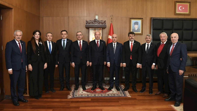 Başkan Güngör, KKTC Cumhurbaşkanı Tatar’ı Ağırladı
