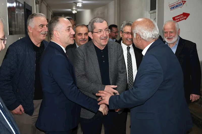 Başkan Vergili’den İl Özel İdare Binası Esnaflarına Ziyaret