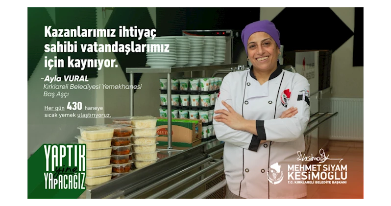 Kazanlarımız ihtiyaç sahibi vatandaşlarımız için kaynıyor