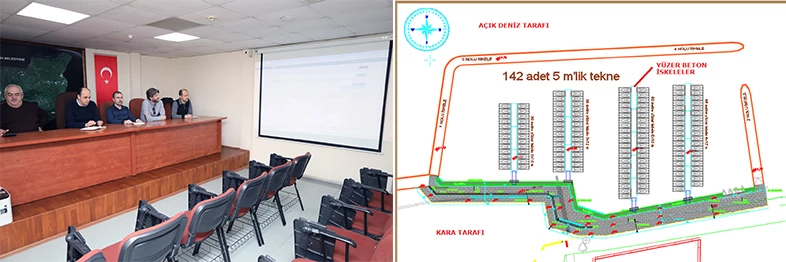 Değirmendere’ye 142 kayık kapasiteli çekek yeri