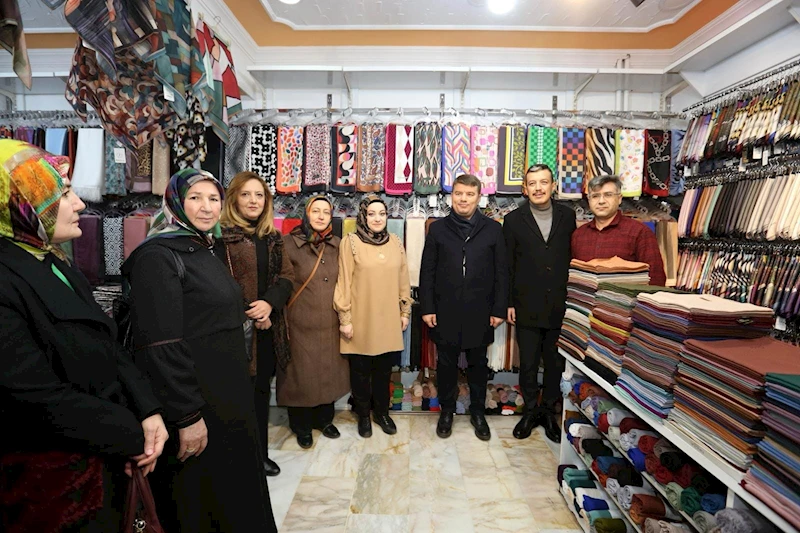 MUHSİN ÇELEBİ MAHALLESİ ESNAFLARINDAN BAŞKAN DİNÇER’E TAM DESTEK