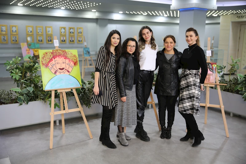 ‘Yağlı Boya Sanatı’ Kültür Merkezi’nde Açıldı