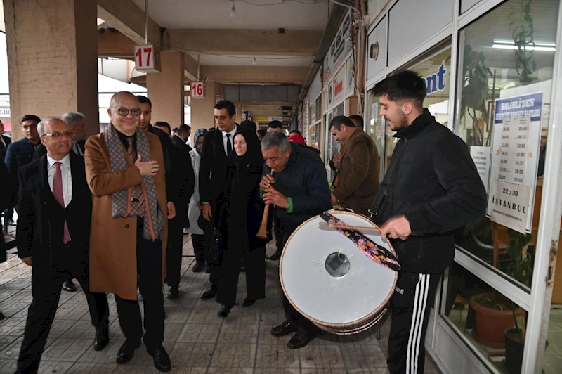Başkan Ergün ve Başkan Kayda