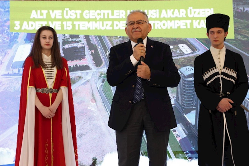 Büyükkılıç’tan Çerkeslere: “Biz Et ile Tırnağız”