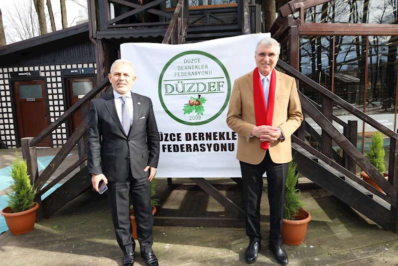 Yüce Düzceliler’le bir aradaydı: “Dostluğu daim kılacak her türlü faaliyetin destekçisiyiz”