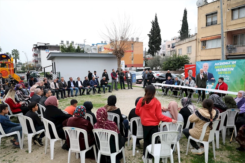“AKDENİZ’DE YAPACAĞIMIZ DAHA ÇOK İŞİMİZ VAR”