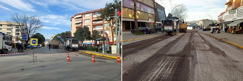 60 Evler Körfez Caddesinde üstyapı yenilendi