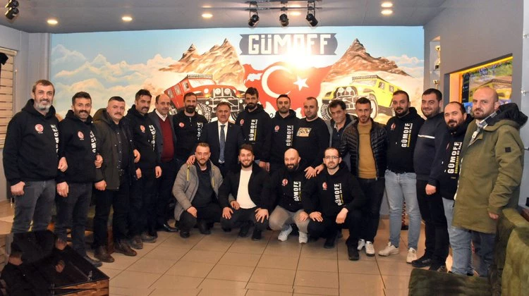 BAŞKAN ÇİMEN’DEN GÜMÜŞHANE OFFROAD KULÜBÜ’NE TAM DESTEK