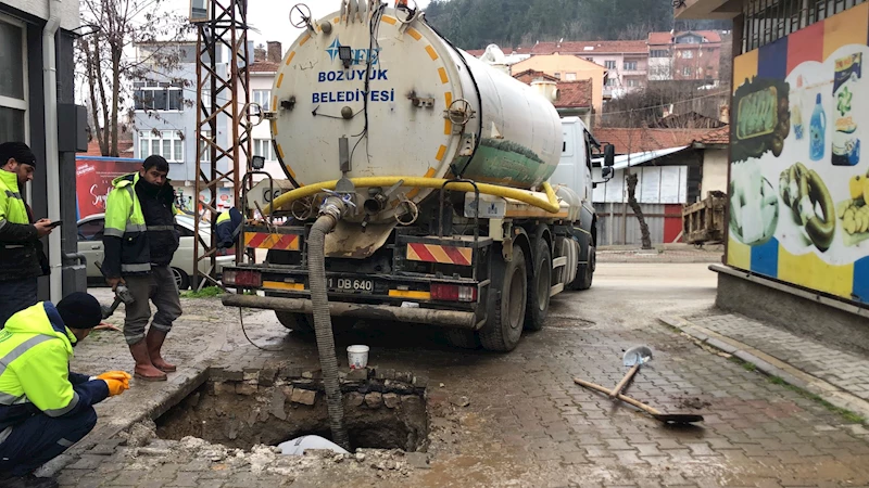 -ANA SU HATTINDAKİ ARIZA KISA SÜREDE GİDERİLDİ