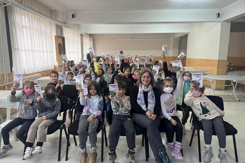 Yazar Niran Elçi çocuklara hikaye anlattı