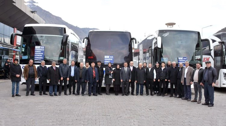 BAŞKAN ÇİMEN: “OTOGAR ESNAFIMIZ GÜMÜŞHANEMİZİN GÜLER YÜZÜDÜR”