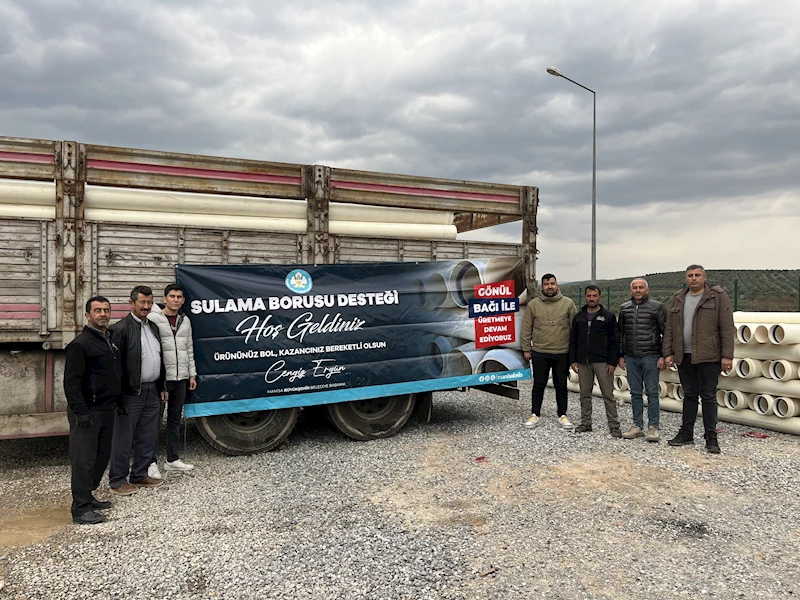 Akhisar ve Kırkağaç’ın Sulama Boruları Teslim Edildi