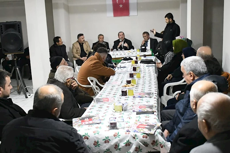 Başkan Vergili Şirinevler Mahallesi Sakinleriyle Bir Araya Geldi