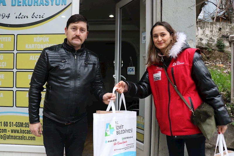 İZMİT BELEDİYESİ ÇINAR EKİBİ BEKİRDERE ESNAFINI ZİYARET ETTİ