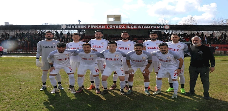 SİVEREK BELEDİYESPOR 3 PUANI HANESİNE YAZDIRDI