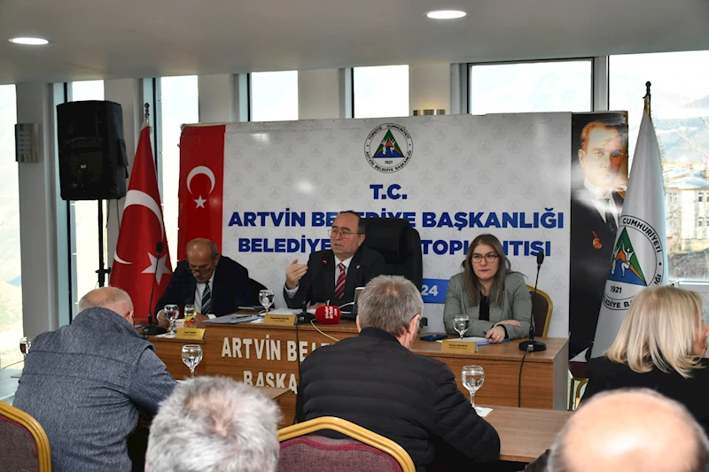 ŞUBAT AYI OLAĞAN BELEDİYE MECLİS TOPLANTISI GERÇEKLEŞTİRİLDİ