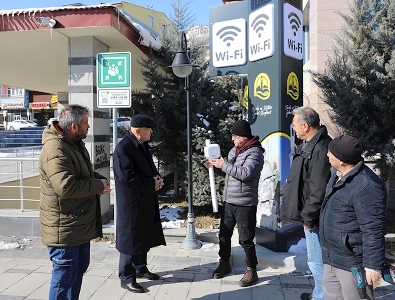 BELEDİYEMİZİN ÜCRETSİZ WİFİ AĞI FAALİYETE GEÇTİ