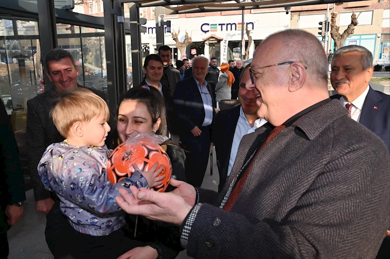 Başkan Ergün’den Akhisar ÇKSM Ziyareti