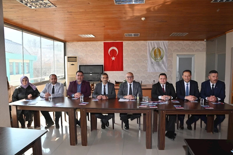 Başkan Ergün Kırkağaç’ta Oda Başkanları ile Buluştu