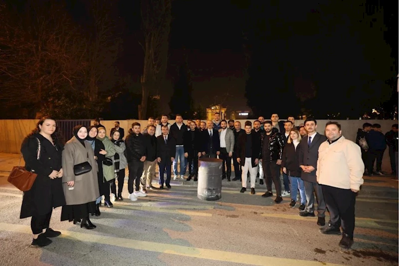 Cumhur İttifakı Adayı Büyükgöz İstasyon Mahallesi’ndeydi