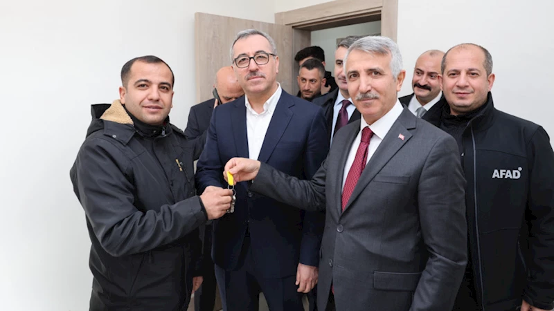Başkan Güngör; “Kalıcı Konutları Hemşehrilerimize Hayırlı Olsun”