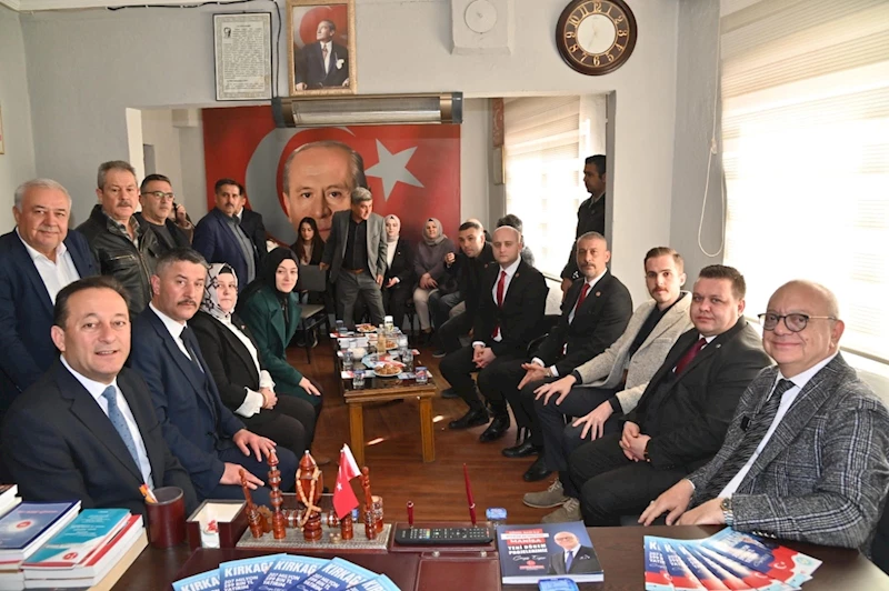 Başkan Ergün’ün Kırkağaç’ta Cumhur İttifakı Ortaklarıyla Buluştu