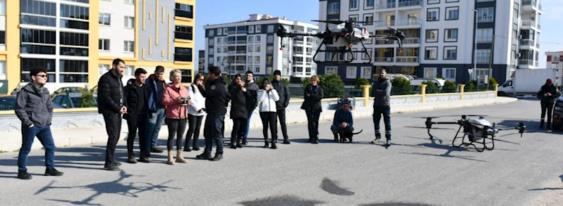 Zirai Drone Ehliyet Eğitimlerinde Uygulamalar Gerçekleştirildi