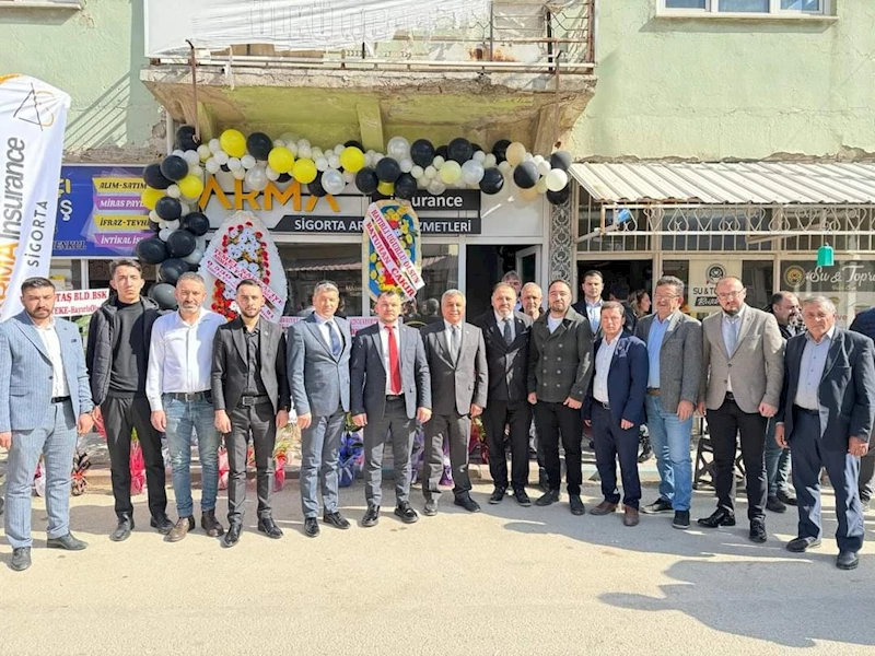 Samet BAL kardeşimizin iş yeri açılışına katıldık.