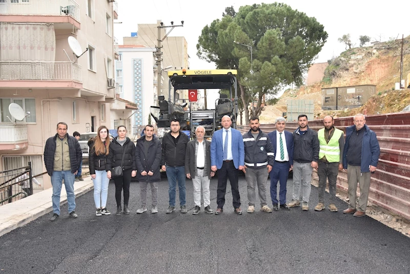 Ulutepe Caddesinde Asfalt Çalışmaları Başladı