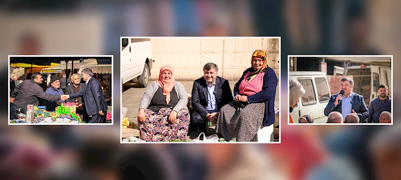 “VATANDAŞLARIMIZA HİZMET ETMENİN ONURUYLA ALNIMIZ AÇIK BİR ŞEKİLDE SOKAKLARDAYIZ”