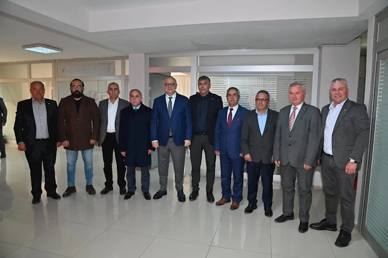 Başkanlar, Gördes’te Oda Başkanlarıyla Bir Araya Geldi