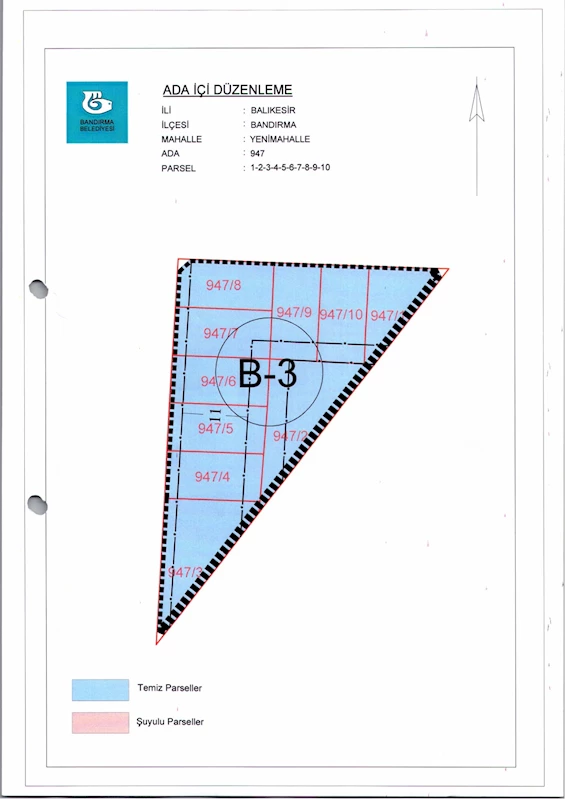 Yenimahalle 947 Ada İçi Düzenlemesi