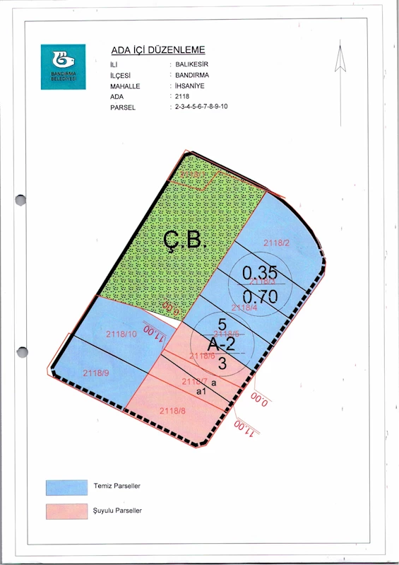 İhsaniye Mahallesi 2118 Ada İçi Düzenlemesi