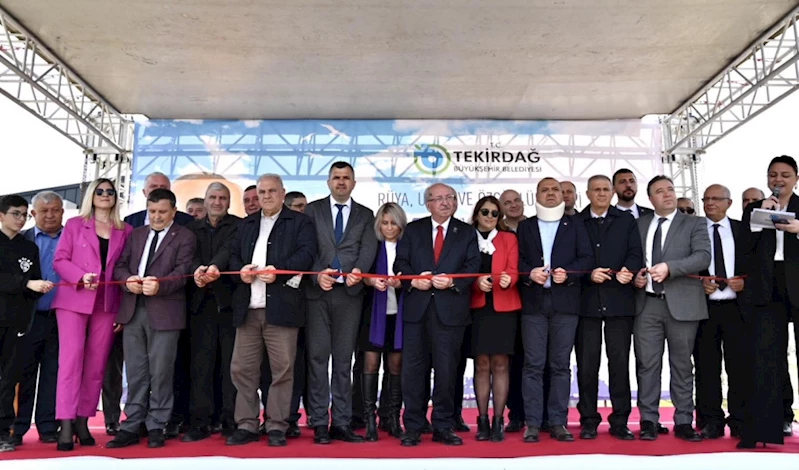 SARAY İLÇESİ KENTPARK VE SOSYAL TESİS İLE KÖPRÜ VE BAĞLANTI YOLLARI TÖRENLE HİZMETE AÇILDI