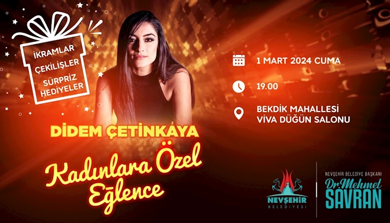 Kadınlara Özel Müzik Eğlence Programı İçin Ücretsiz Bilet Dağıtımı Başladı