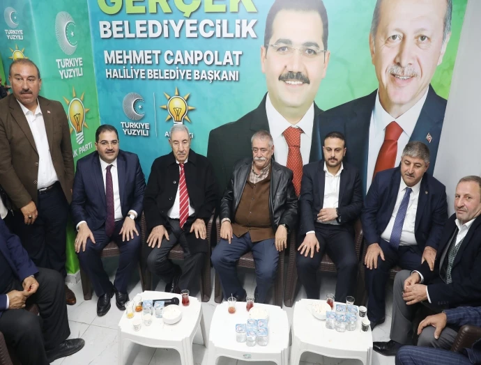 BAŞKAN CANPOLAT: HALKIMIZA HİZMET ETMENİN GAYRETİ İÇERİSİNDEYİZ