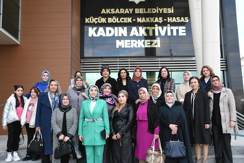 AKSARAY BELEDİYESİ EĞİTİM VE KÜLTÜR TESİSLERİ OCAK AYI İÇERİSİNDE 155 BİN 326 KİŞİYE EV SAHİPLİĞİ YAPTI