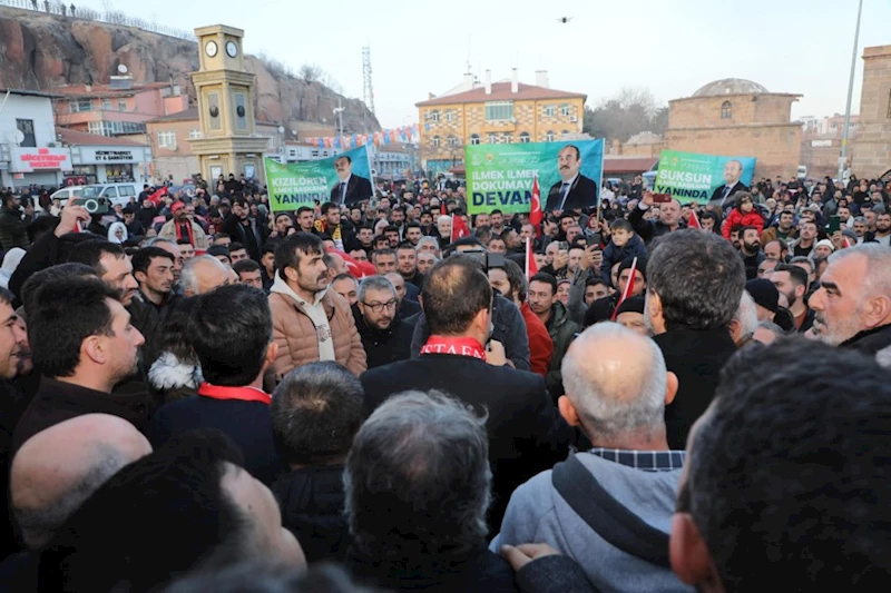 Cumhurbaşkanımızın tensipleriyle İncesu Belediye Başkanlığına Cumhur ittifakının adayı olarak gösterilen Belediye Başkanımız Av. Mustafa İlmek, AK Parti İl Başkan Yardımcımız Sn. Yavuz Karaçavuş, AK Parti İlçe Başkanımız Sn. Mehmet Koç, MHP İncesu İlçe B