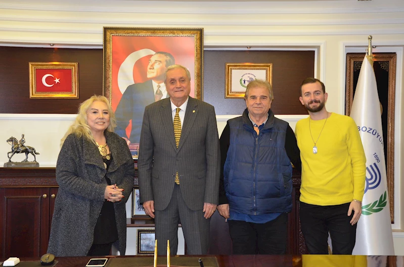-BAŞKAN BAKKALCIOĞLU’NA ZEKİ MÜREN’İN AİLESİNDEN ZİYARET