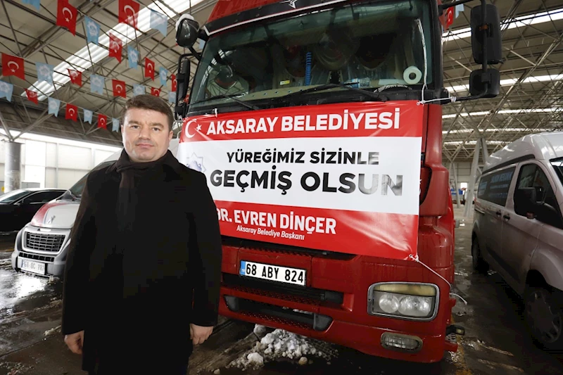 BAŞKAN DİNÇER 6 ŞUBAT DEPREMLERİNİN YIL DÖNÜMÜNDE BİR MESAJ YAYINLADI