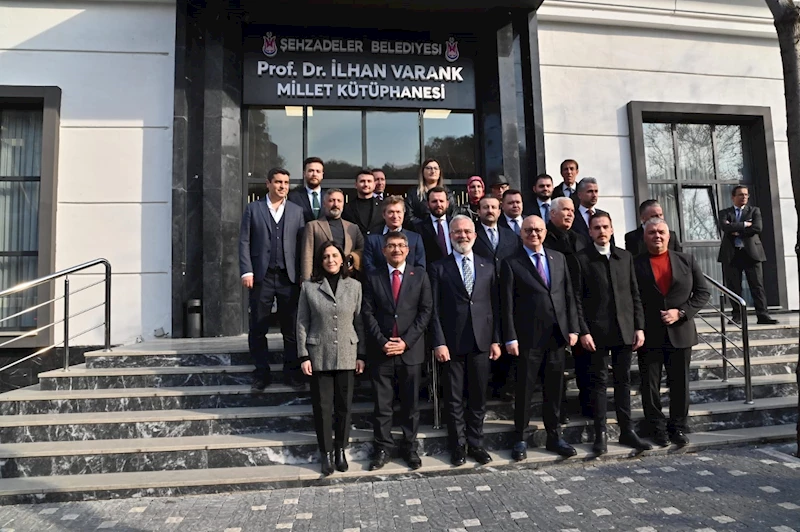 Başkan Ergün, Mehmet Akif Ersoy Gençlik Merkezi’ni Ziyaret Etti