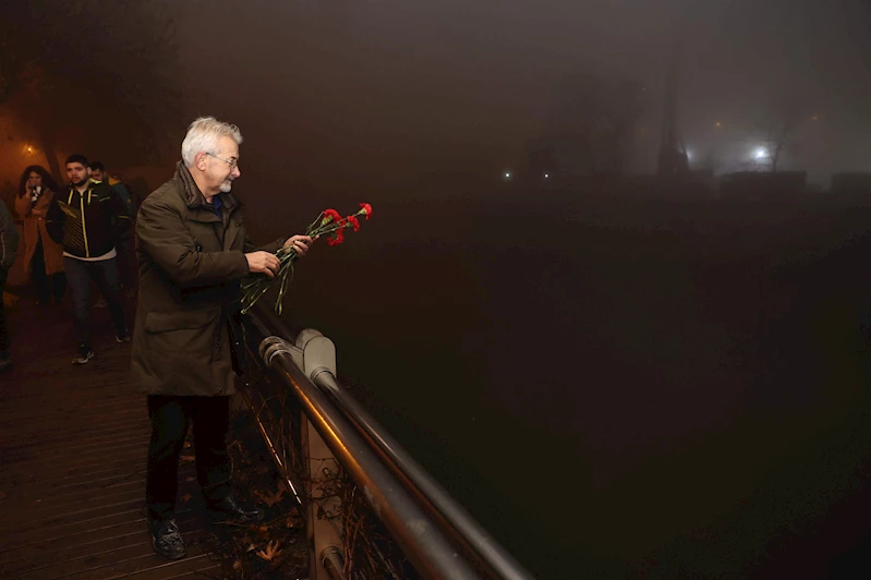 6 Şubat’ta hayatını kaybedenler Nilüfer’de anıldı