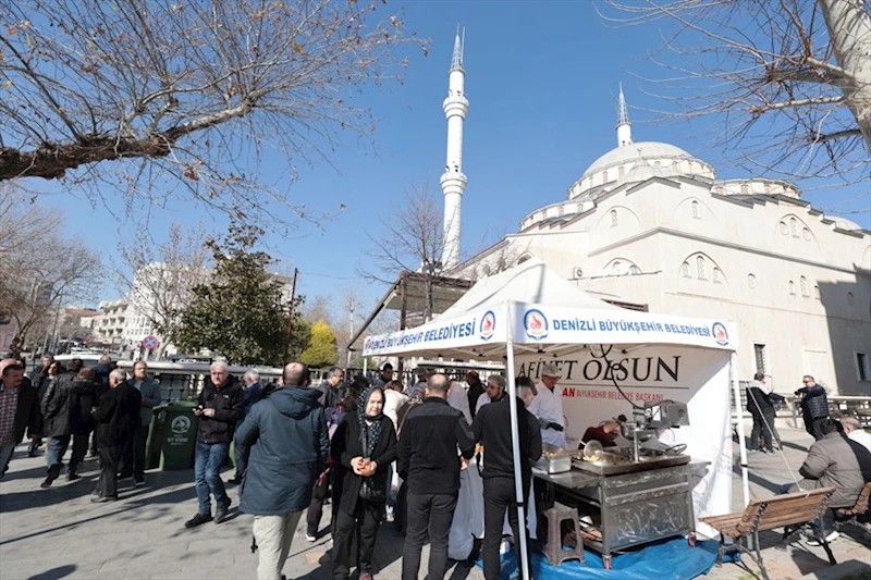 Büyükşehir’den depremde hayatını kaybedenler için lokma hayrı