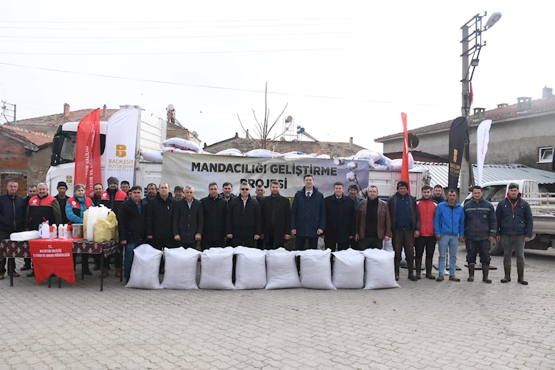 Büyükşehir’den Manda Yetiştiricilerine Destek