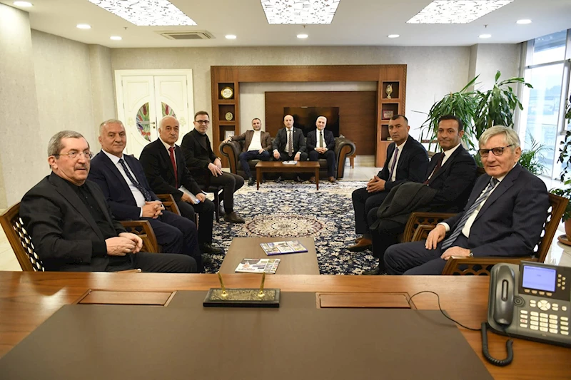 Yurdakul’dan Başkan Vergili’ye Ziyaret