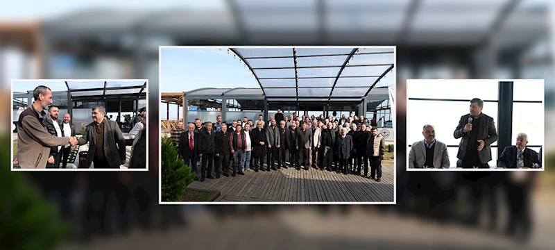 BAŞKAN ŞENLİKOĞLU ŞOFÖR ESNAFIYLA KAHVALTIDA BULUŞTU