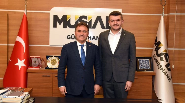 BAŞKAN ÇİMEN, MÜSİAD’IN YENİ BAŞKANI CİHAN CANLI’YI VE YÖNETİMİNİ ZİYARET ETTİ