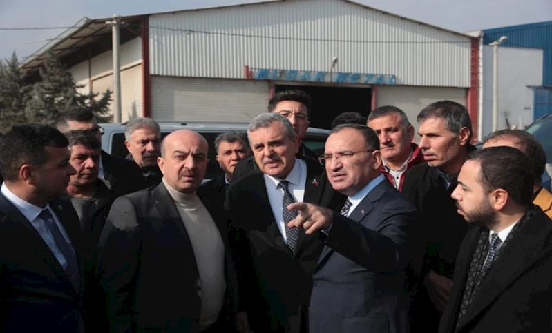 TBMM Başkan Vekili Bozdağ Ve Başkan Beyazgül Evren Sanayi Esnafı İle Bir Araya Geldi